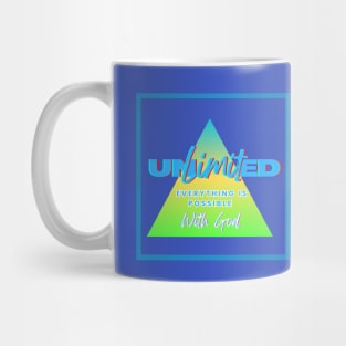 Unlimited with God Mug